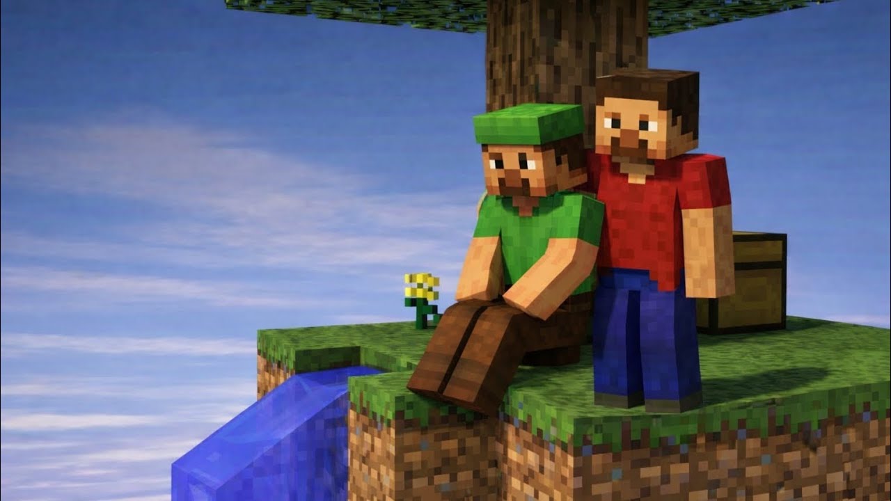 دخل ضيف سكاي بلوك الحلقة 5#minecraft 