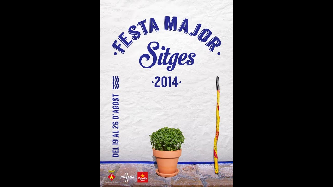 Sitges 2014 Festa Major ( Fuegos artificiales - Fireworks ) [HD]