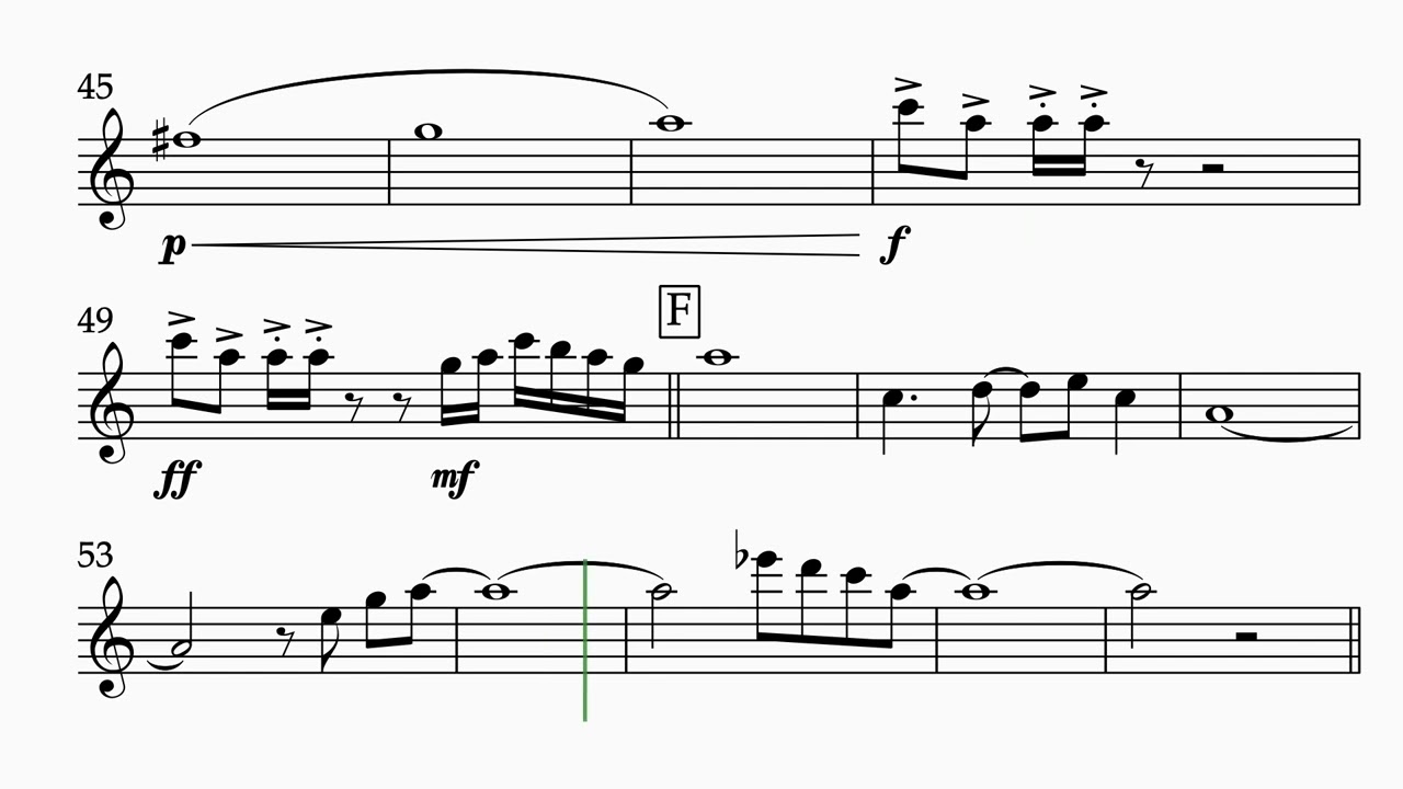 Alto Sax - Sweet Dreams (Are Made of This)