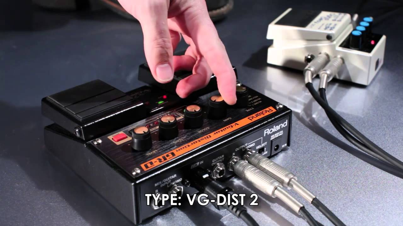 Roland GR-D V-Guitar Distortion Overview