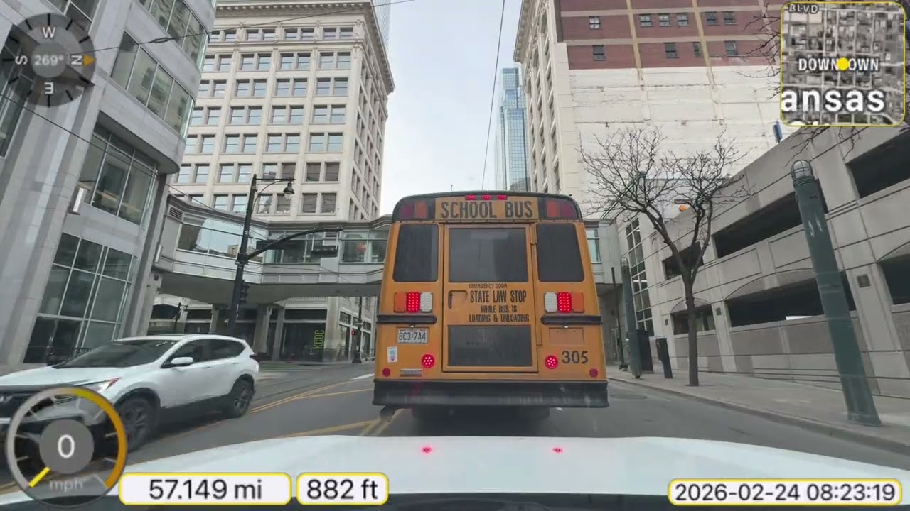 202600224 Dashcam Drivelapse Kansas City Metropolitan Area Tuesday