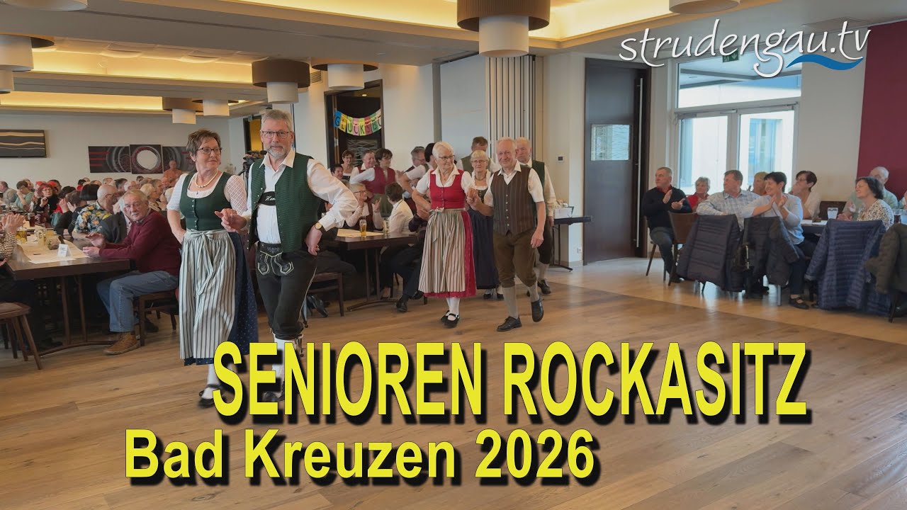 Senioren Rockasitz 2026 im Gasthof Schiefer Bad Kreuzen (Einzug)