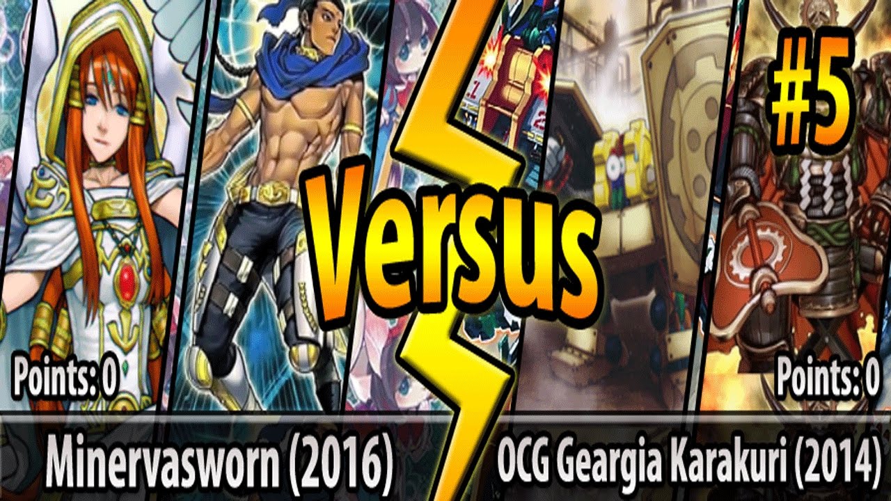 Minervasworn (2016) vs. OCG Geargia Karakuri (2014) - Cross-Banlist Cup 2017 - Match #5