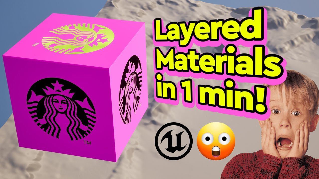 Master UE5 Layered Material in 60 Seconds: Quick & Easy Tutorial!
