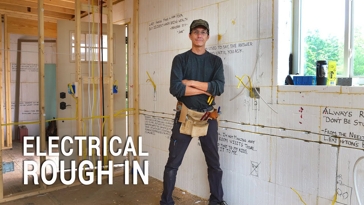 ICF Mountain Homestead: How We Save Money on Wiring and Electrical Work