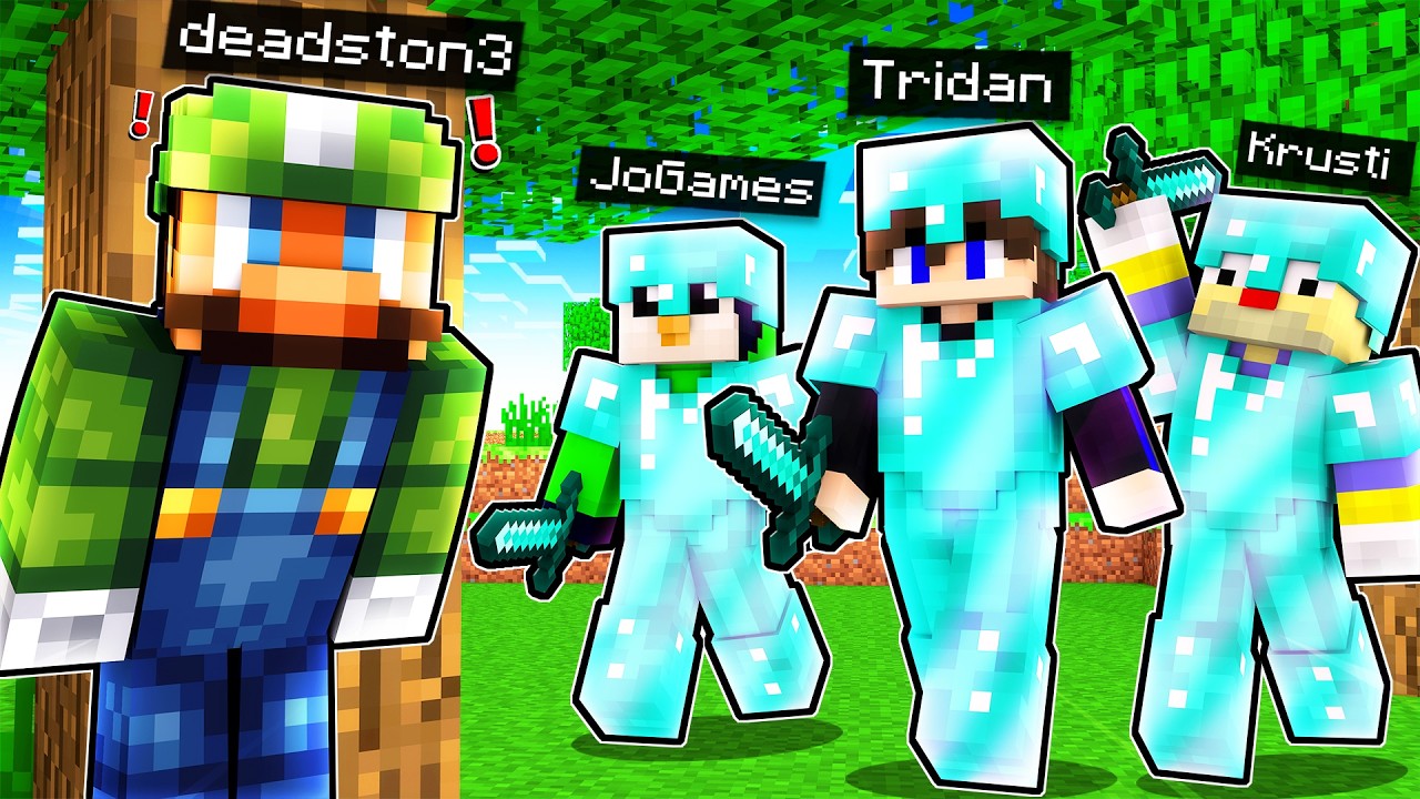 ich JAGE den GANZEN SERVER.. und DANN PASSIERT DAS😱(MINECRAFT ALARM)