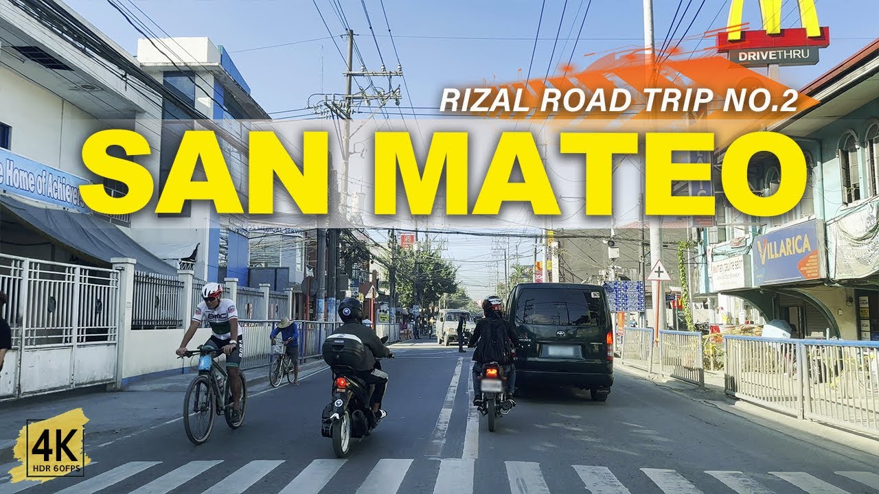 SAN MATEO Rizal Road Trip No. 2 | The Mountain Biking Capital of the Philippines | 4K HDR
