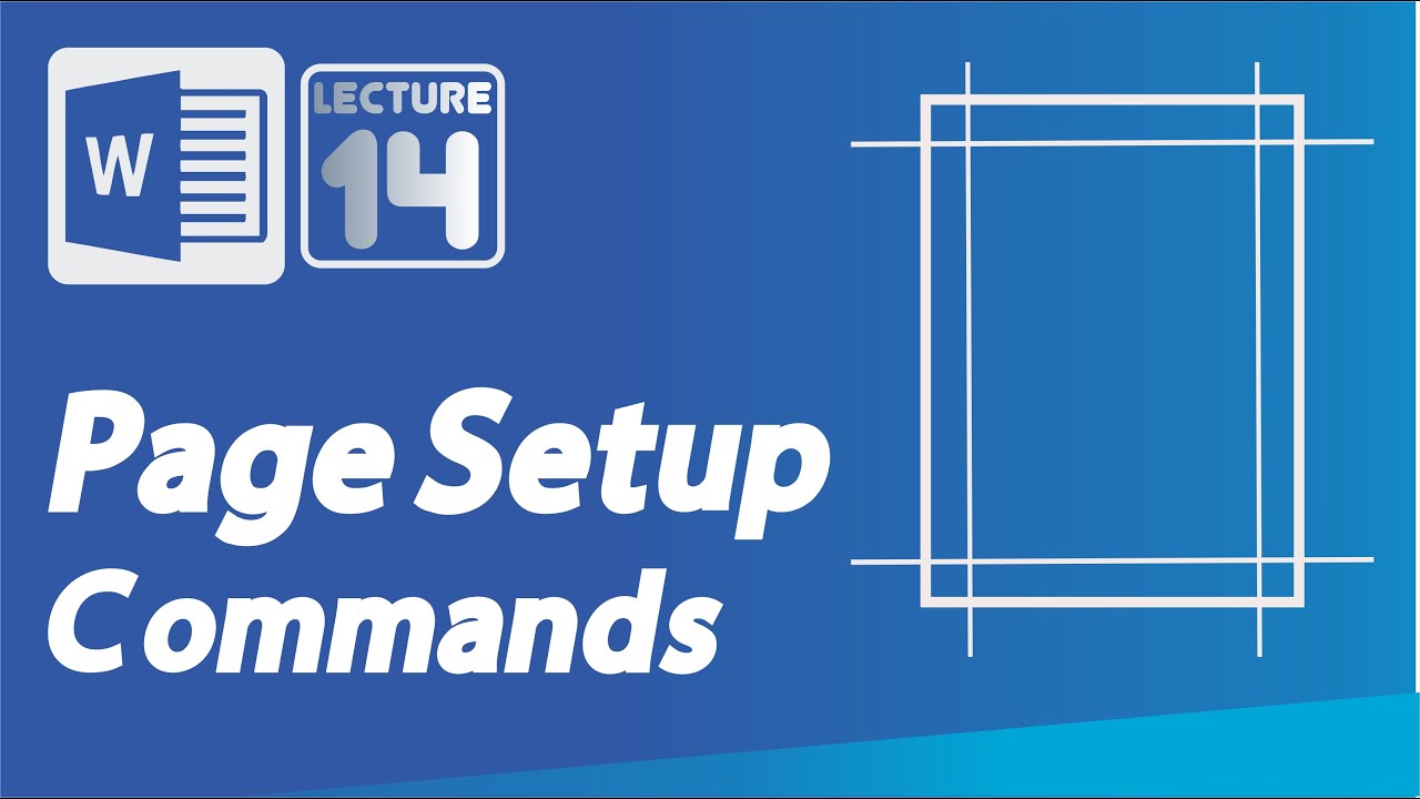 Lecture 14 | Microsoft Word | Page Setup Commands | Taj Institute | Urdu | Hindi