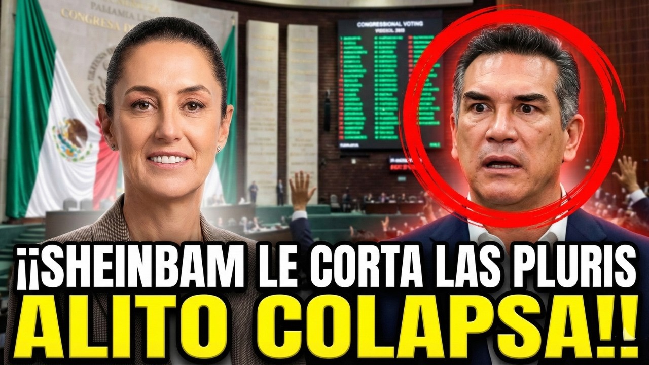 🚨💥MIRA: CLAUDIA SHEINBAUM GANA LA REFORMA SE LE TERMINA COMER DE LAS PLURIS ¡ALITO MORENO EN PÁNICO!