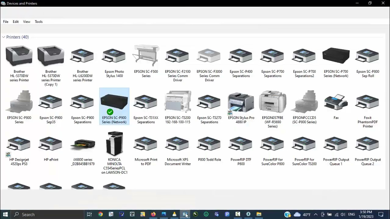 Installing Epson Print Driver for Screen Print Film Positives