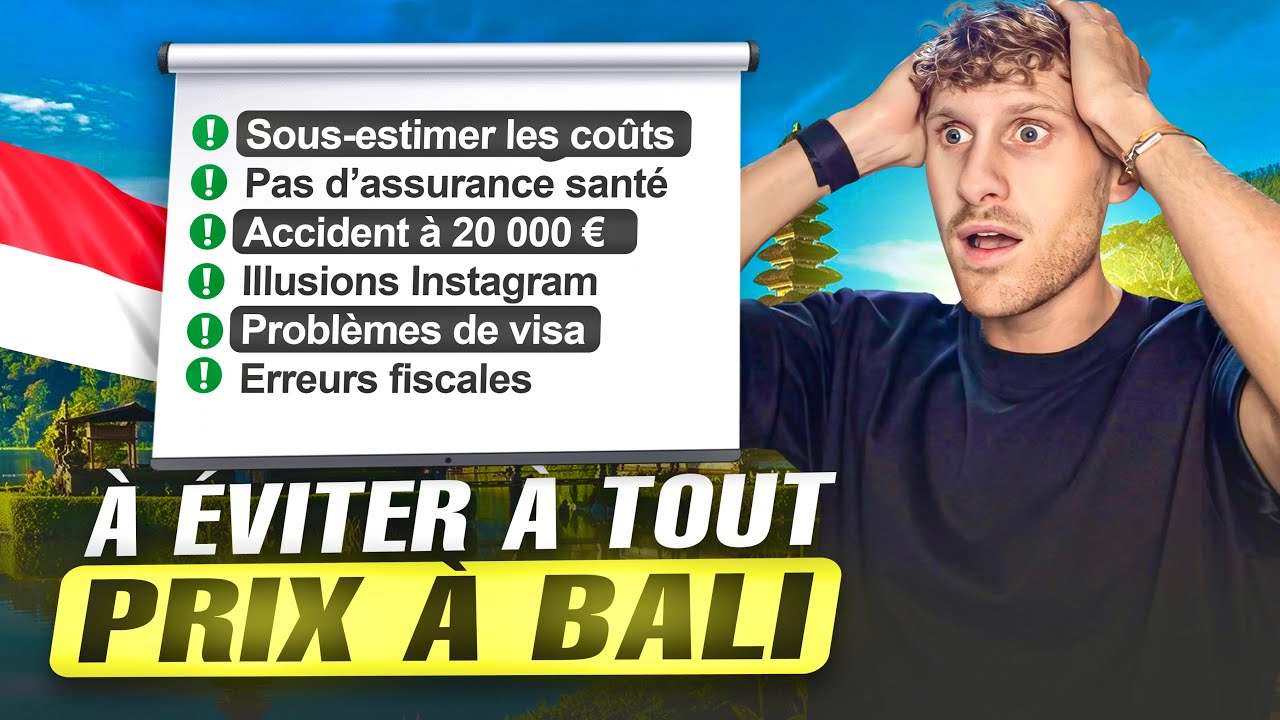 Ce que PERSONNE ne te DIT avant de partir vivre à BALI