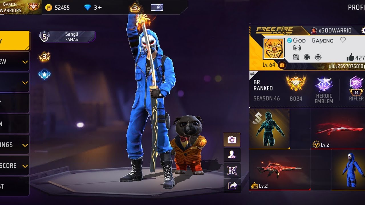 GOD GAMING  IS LIVE FREE FIRE // 2K KARAVA DO
