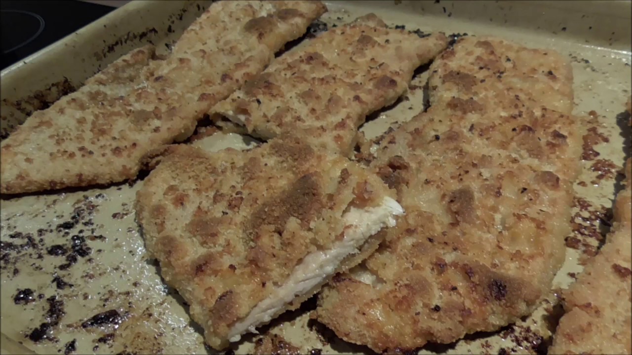 Panierte Schnitzel im Ofenzauberer von Pampered Chef®