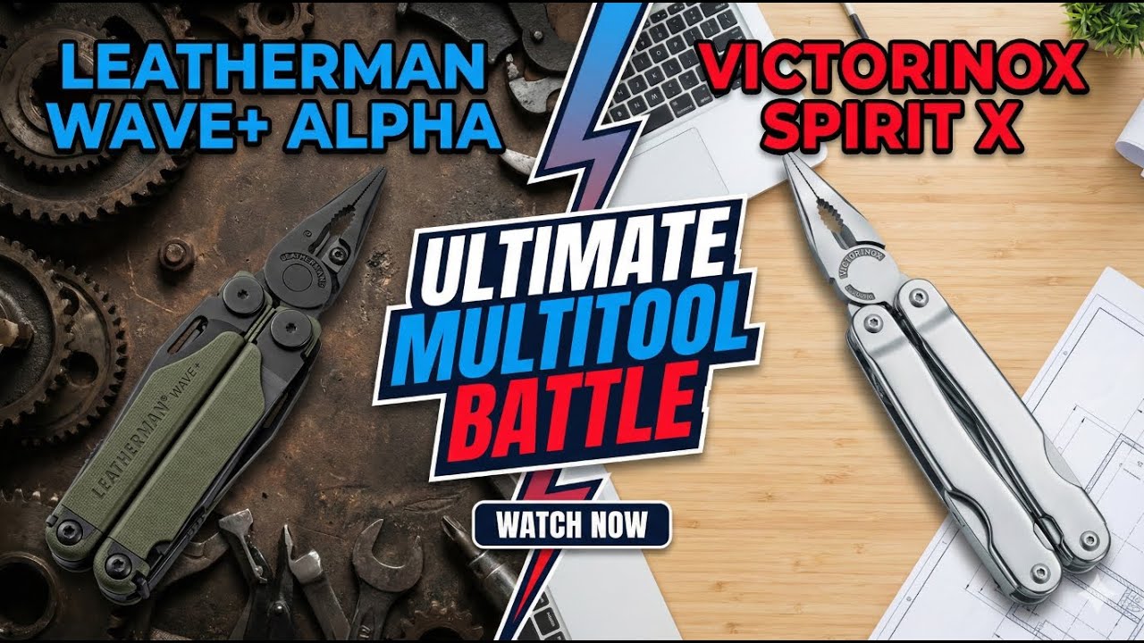 Достаточно ли хорош мультитул Leatherman Wave Alpha, чтобы превзойти Victorinox Spirit X?