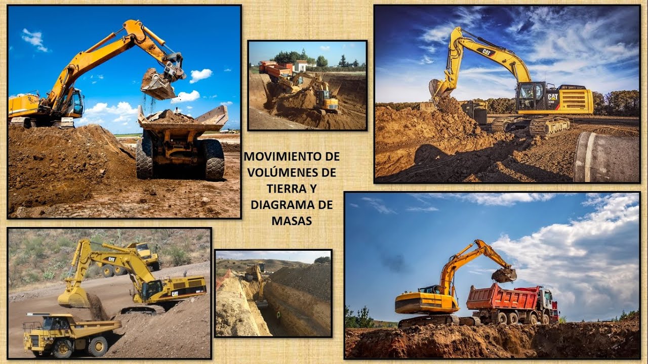 MOVIMIENTO DE VOLÚMENES DE TIERRA Y DIAGRAMA DE MASAS -  Diseño geométrico de carreteras
