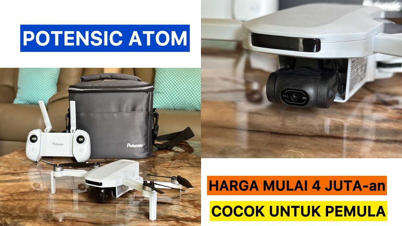 COCOK UNTUK PEMULA ! DRONE POTENSIC ATOM