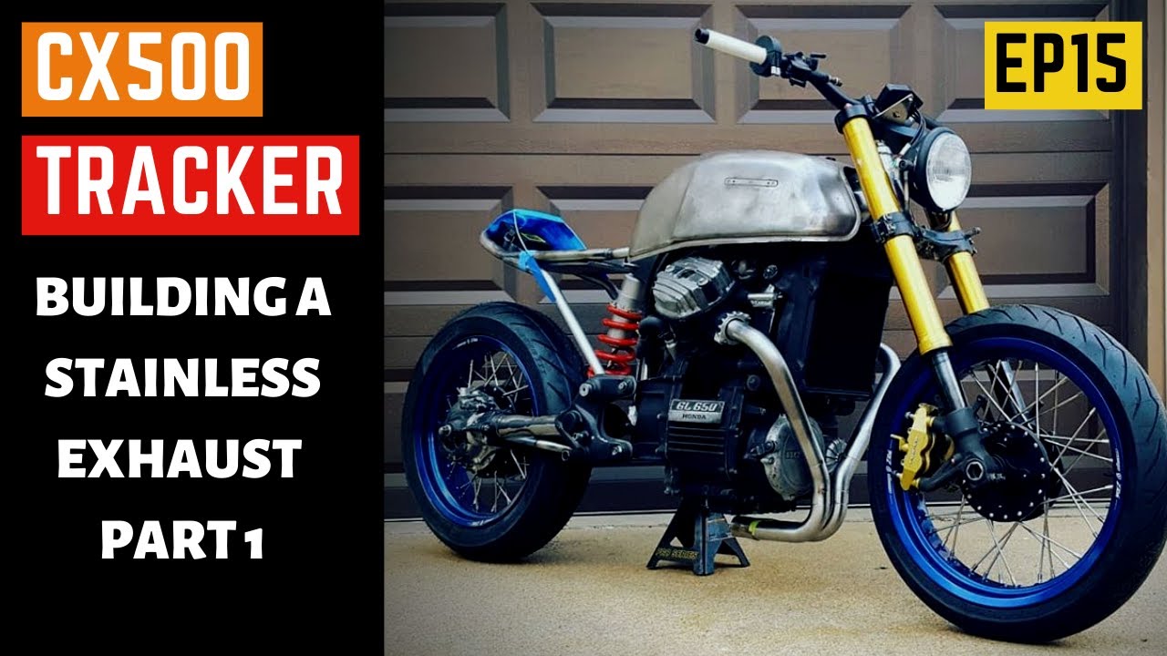 CX500 Build - Building A Stainless Exhaust System and NEW TOOL Unboxing!! - PT1- EP15