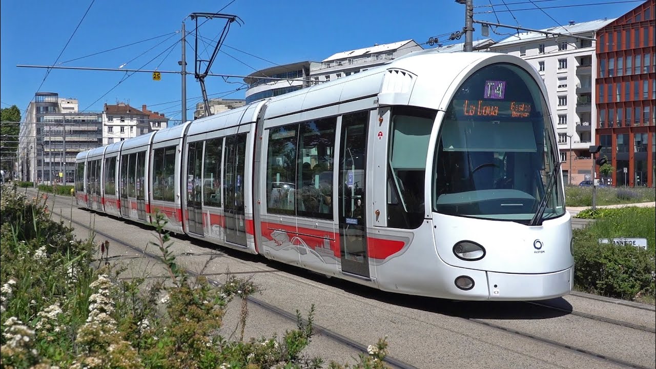 Les Citadis 402NG du tramway de Lyon