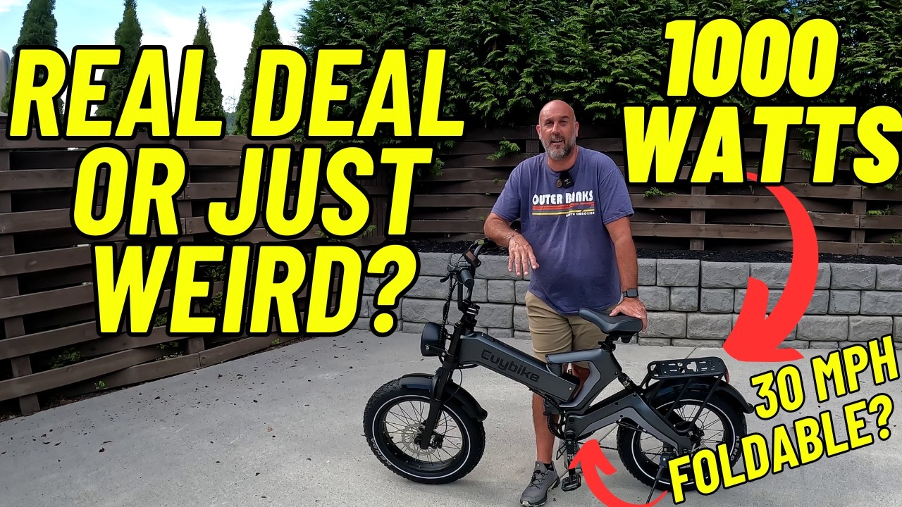 EUYBike K6 Pro: A Weird Full-Suspension Folding Fat Tire E-Bike For RV Life?