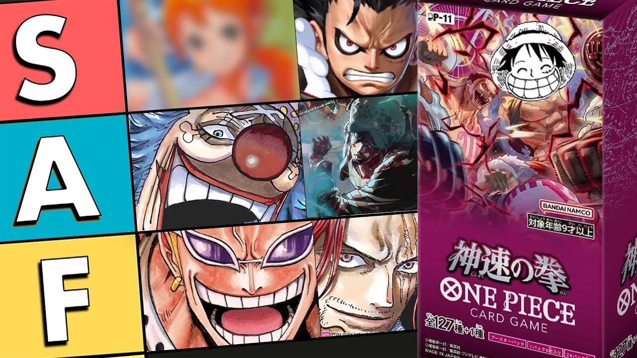 OP11/ST23-28 META TIER LIST || Fist of Divine Speed (Western Meta) || One Piece Trading Card Game