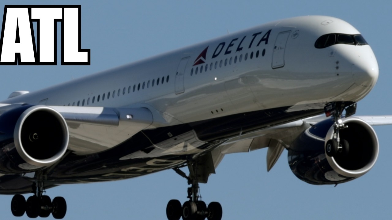 Sunday Planespotting at ATL Like You’ve Never Seen Before! | Widebodies & NFL Charters!