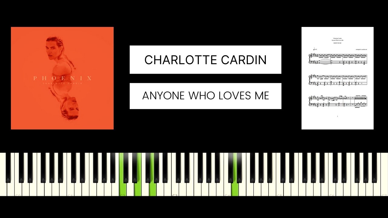 Charlotte Cardin - Anyone Who Loves Me (BEST PIANO TUTORIAL & COVER)