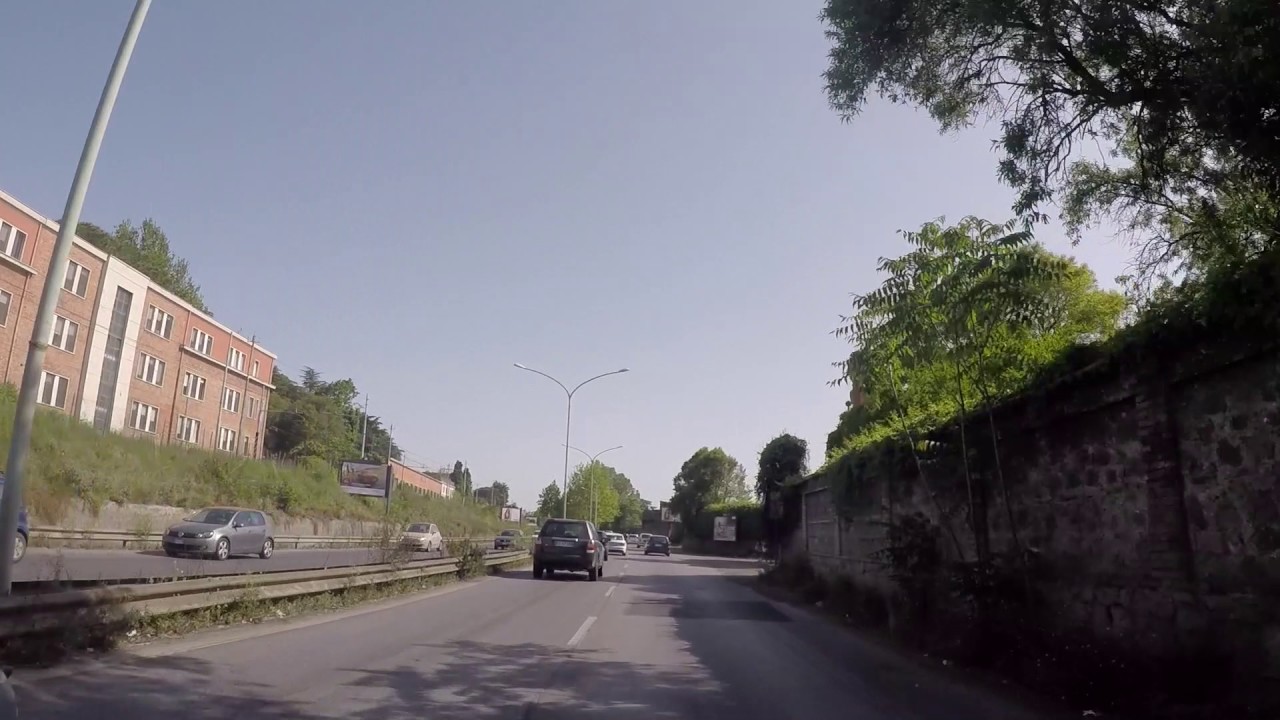 Italie Entrée dans Rome, Gopro / Italy Enter into Rome, Gopro