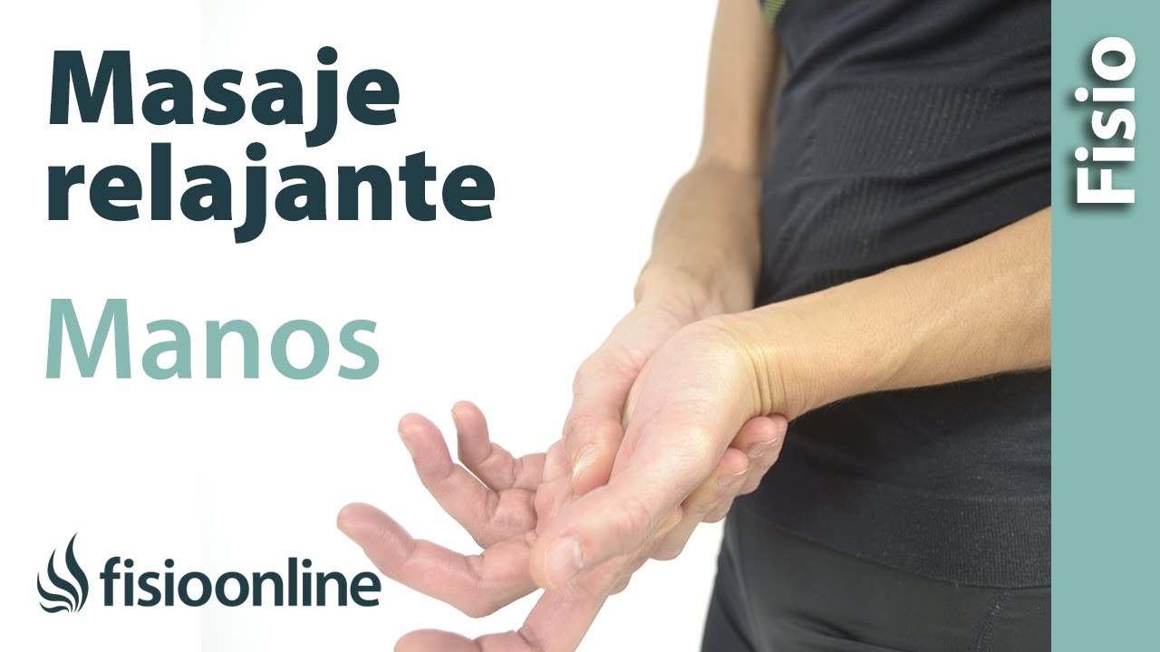 Cómo hacer un masaje relajante de manos (antiestrés)