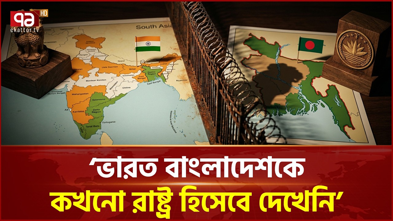 'ভারত বাংলাদেশকে কখনো রাষ্ট্র হিসেবে দেখেনি' | Relations | Bangladesh | India | Ekattor TV