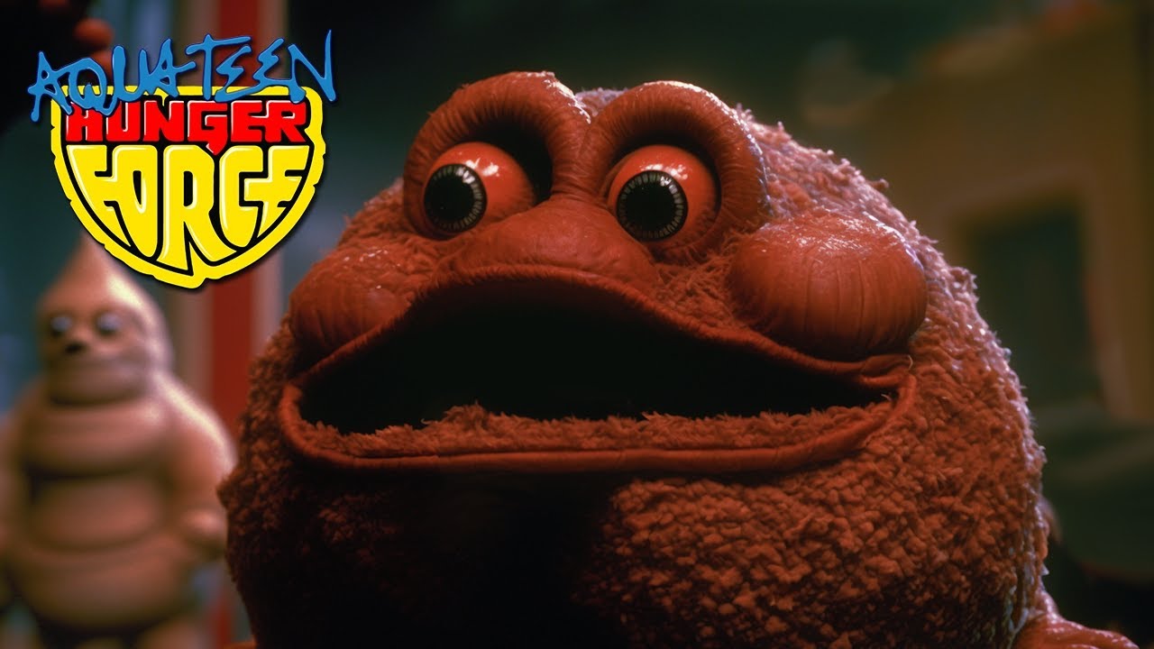 Aqua Teen Hunger Force as an 80s Dark Fantasy Film