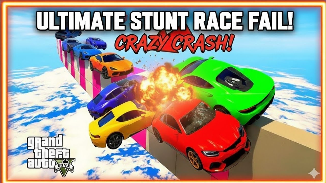 THE CRAZIEST FACE TO FACE PARKOUR GTA5 || STUNT RACES ND NEXUS 