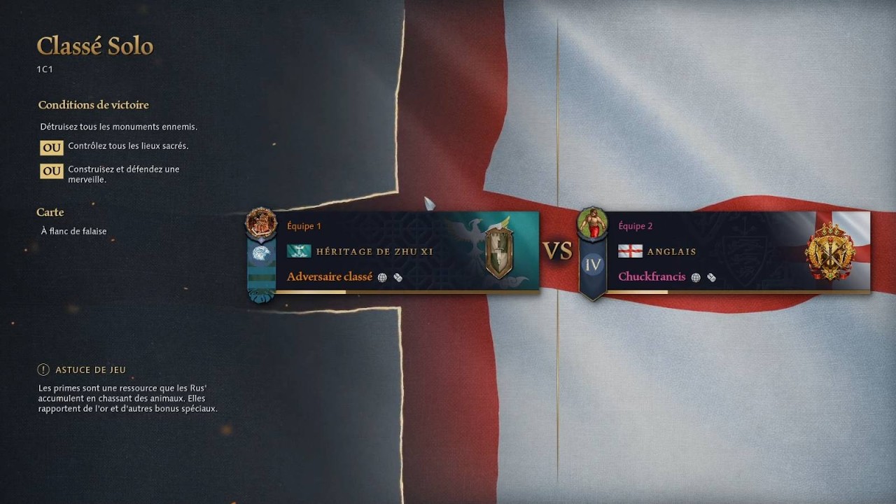 Masse cavalerie avec anglais