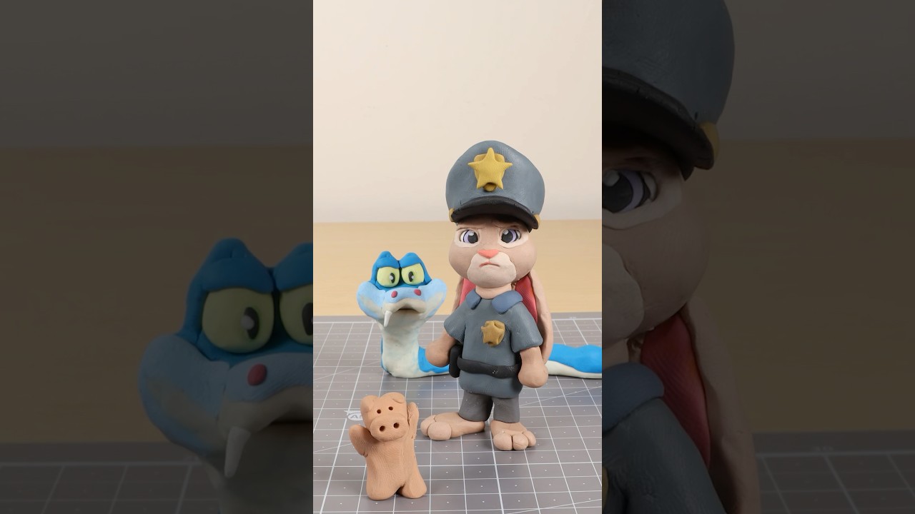 Я сделала малышку Джуди Хоппс из &laquo;Зверополиса 2&raquo; #zootopia #zootopia2 #judyhopps