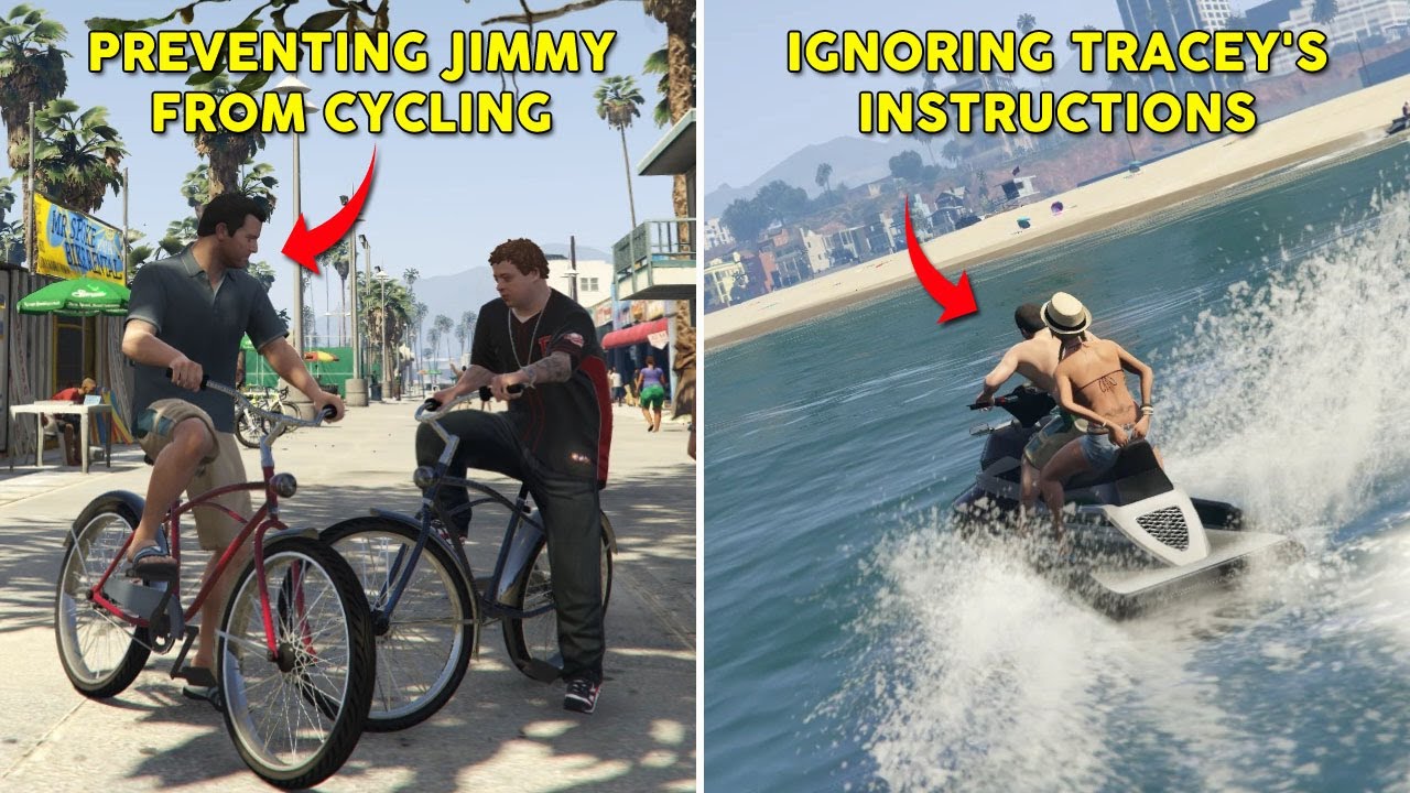 There Is A Lot of Hidden Dialogue In This Mission - GTA 5 (Alternate Dialogue) Daddy's Little Girl