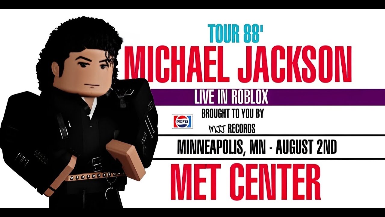 MJJ Records’ Bad World Tour in Roblox (Minneapolis)