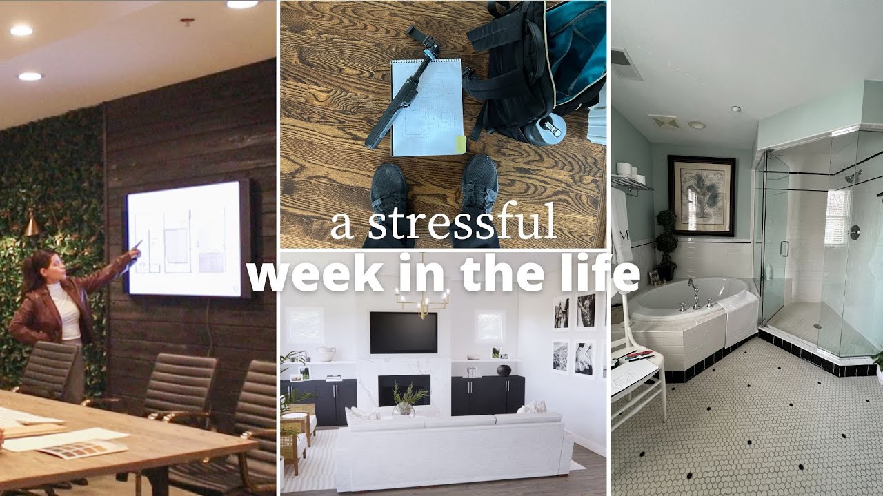 Week in the life | presentation, measuring, meetings |