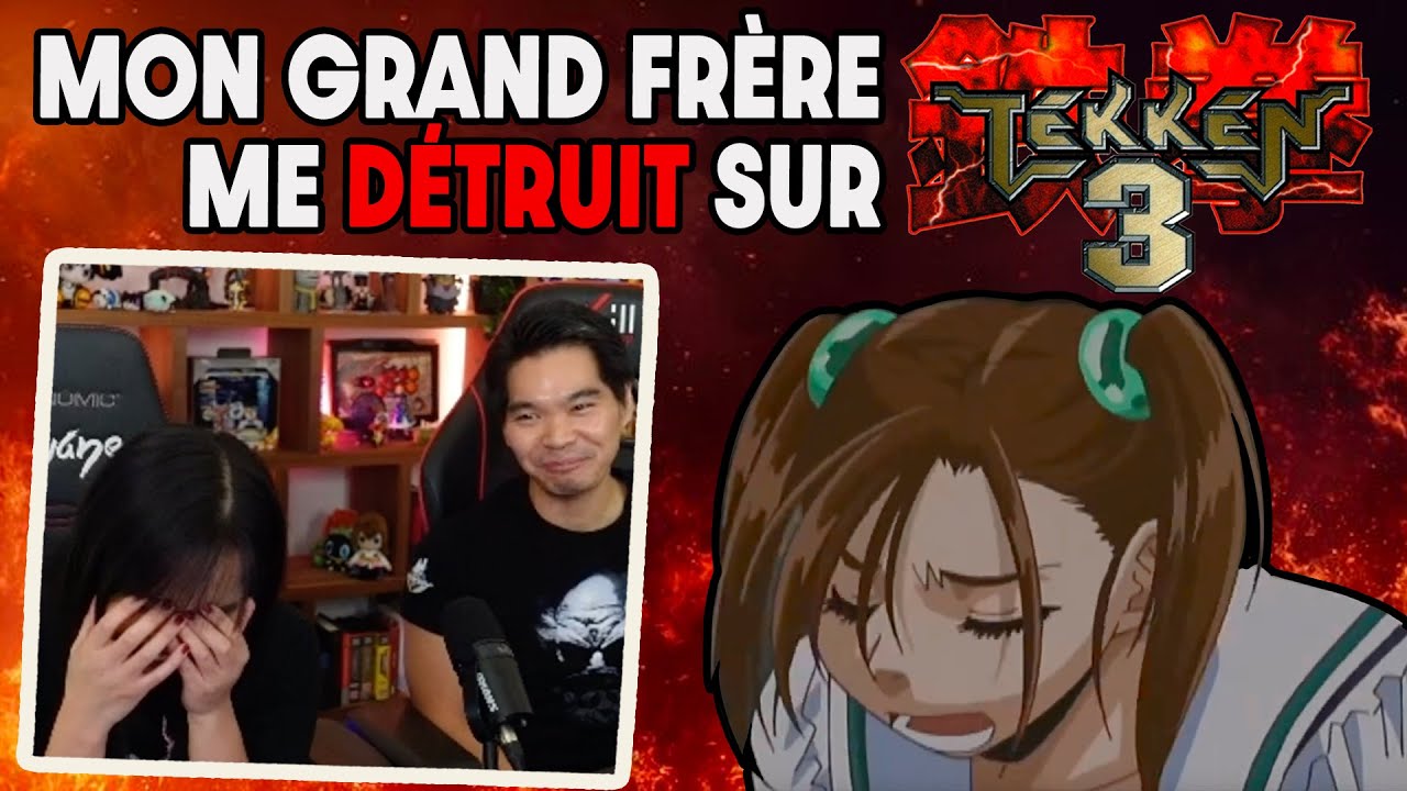 Mon grand frère me détruit à Tekken 3 - BEST OF