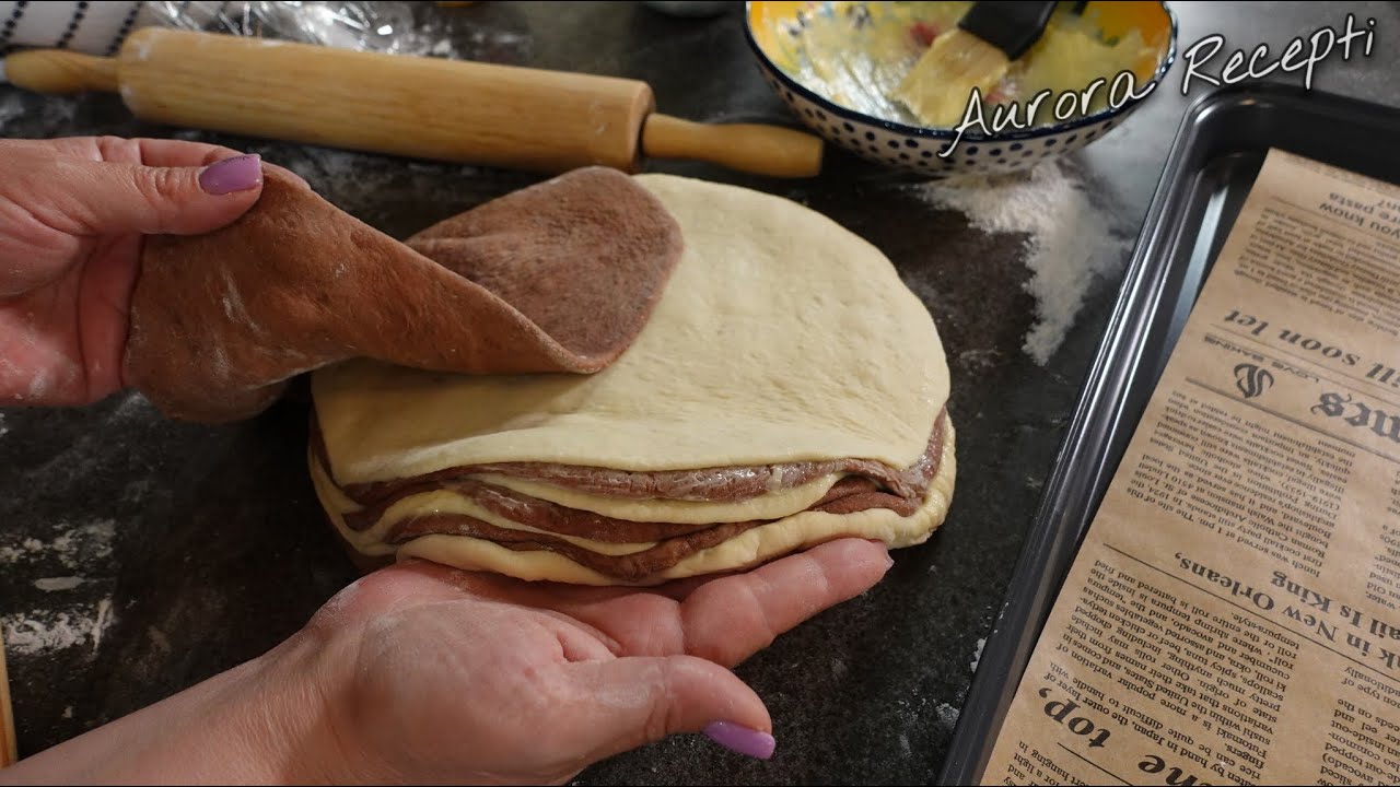 TRIK KOJI MORAS PROBATI! MAGIČNO ČOKOLADNO TESTO – Magical Chocolate Swirl Dough
