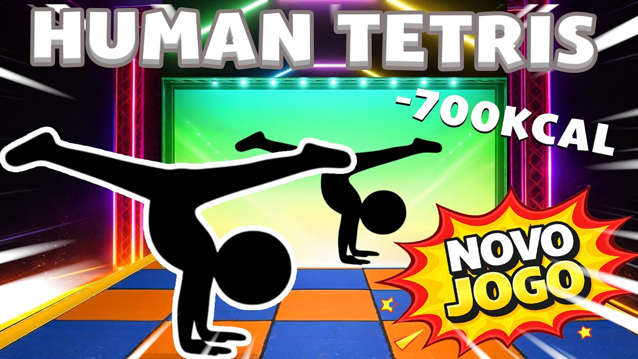 HUMAN TETRIS | New Game | Immersive Interactive Warm Up | Desafio Visual R&aacute;pido | Easy Daily Routine