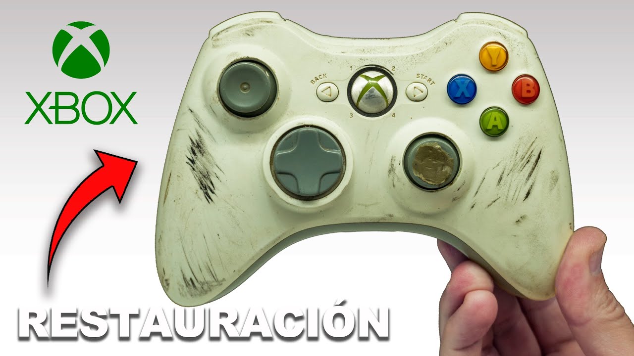 RESTAURACION - REPARACION Mando Xbox 360 (RESTORATION REPAIR  RETRO) - ASMR