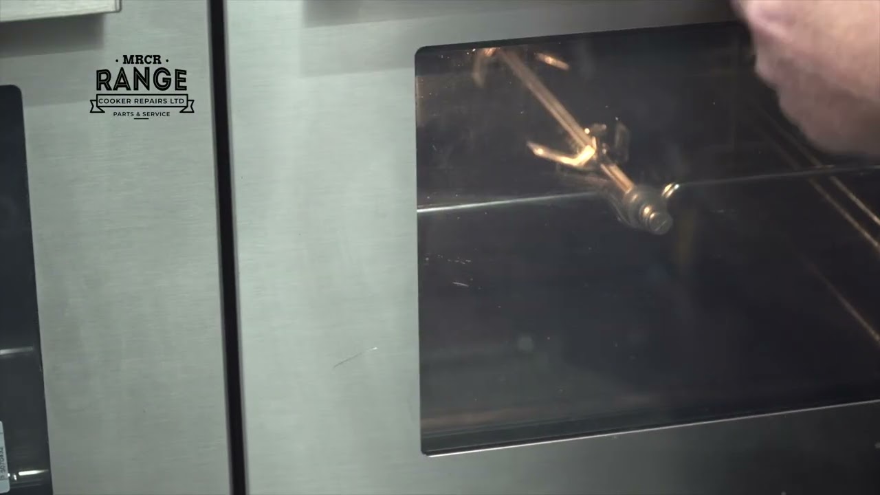 Using the small oven on the Bertazzoni professional range cooker