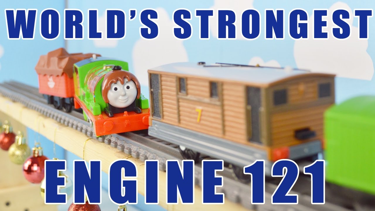 World's Strongest Engine 121 TrackMaster Holiday Ed. Play Thomas and Friends