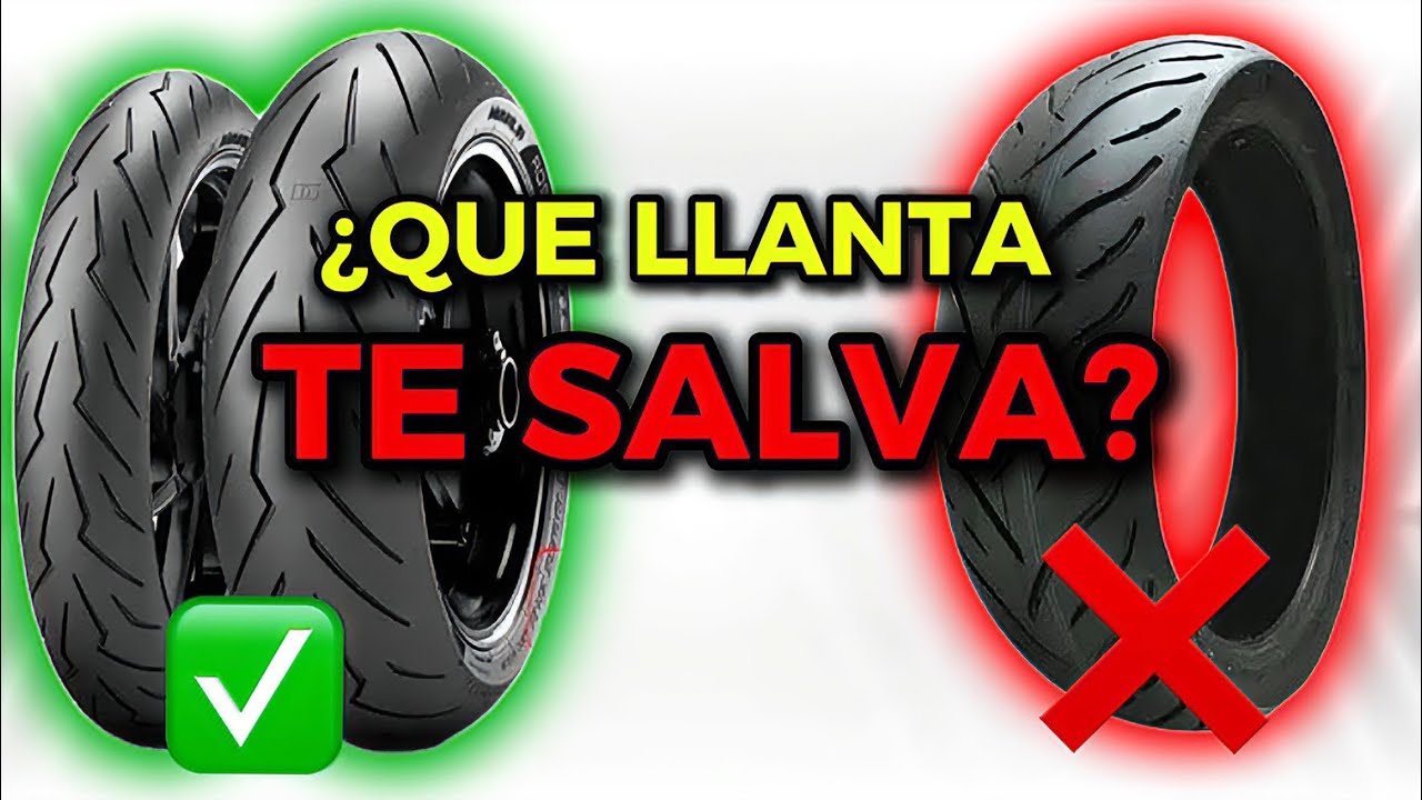 &iquest;Est&aacute;s usando la llanta equivocada en tu moto?