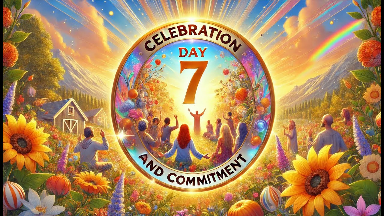 Day 7: Celebration and Commitment | 7-Day Spiritual Challenge