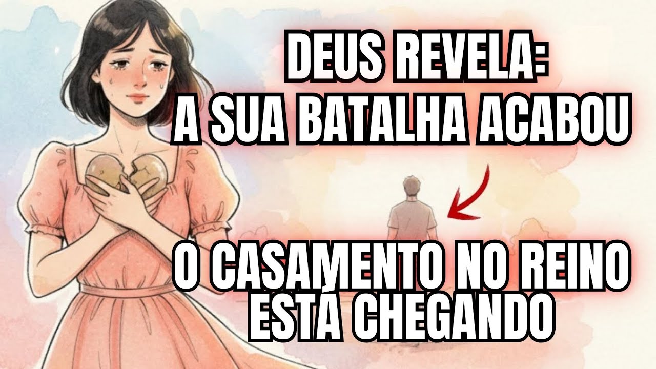 DEUS ESTÁ DIZENDO: A Batalha acabou Deus removeu o bloqueio que impedia o seu Casamento no Reino