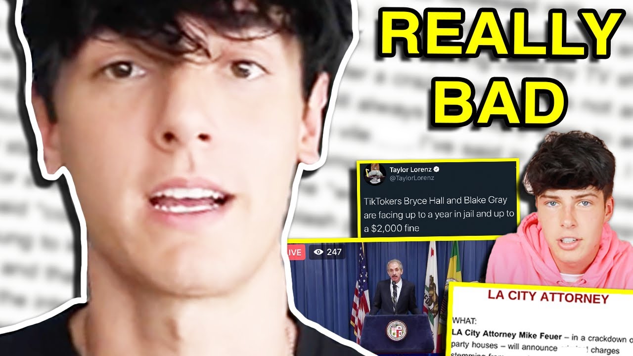 BRYCE HALL AND BLAKE GRAY GOING TO JAIL?!