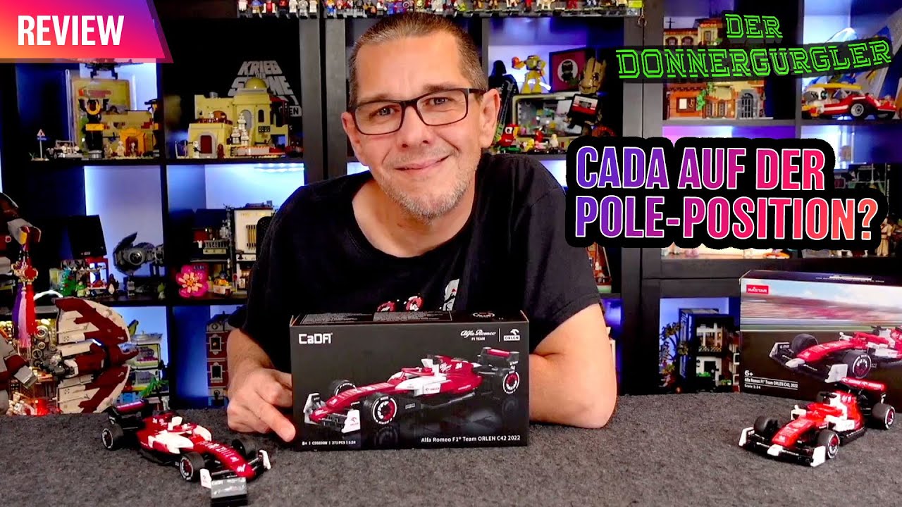 CaDA 1:24 Alfa Romeo F1 Team ORLEN C42 - C55026W - Rastar oder CaDa wer kommt auf die Pole?