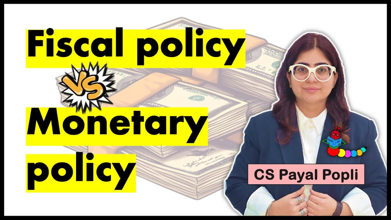 Fiscal Policy vs Monetary Policy | Fiscal Policy in Hindi | Monetary Policy in Hindi