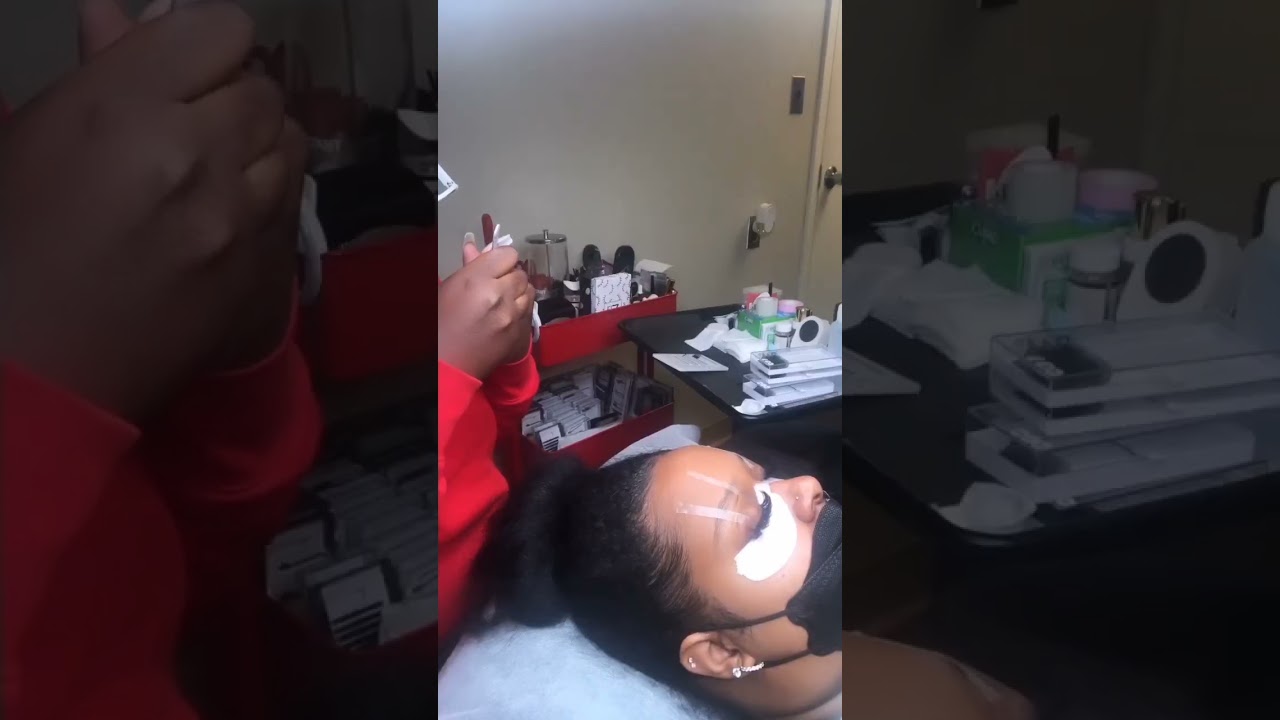 DO THIS LASH FILL IN WITH ME 😍 Another timelapse 🤗