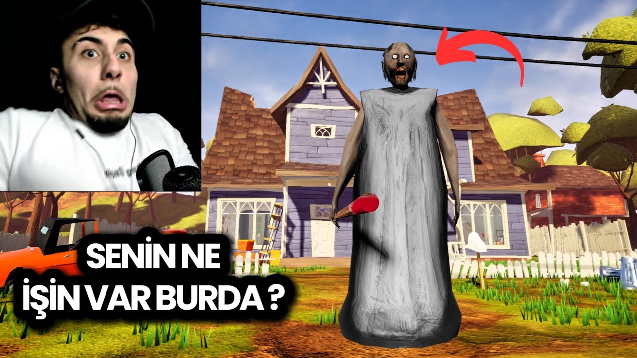 EFSANE GERİ DÖNDÜ ! HELLO NEİGHBOR GRANNY MODU - FİNAL